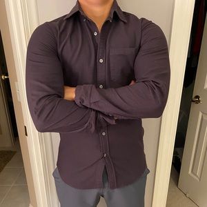 American Eagle Purple (slim fit) Dress Shirt
